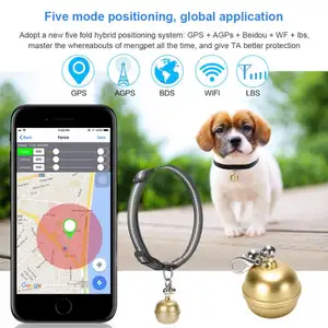 Localisateur GPS pour animaux de compagnie, nouveau Design, localisateur GPS pour chiens et chats, collier Anti-perte, moniteur électronique étanche