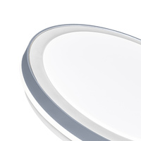 Nouveautés Plafonnier LED rond 48W à intensité variable pour salle à manger, chambre, bureau, salon, intérieur, maison avec télécommande