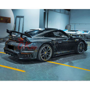 Ensemble de pare-chocs arrière en Fiber de carbone sec de Style TopCa pour <span class=keywords><strong>Porsche</strong></span> <span class=keywords><strong>911</strong></span> 992 <span class=keywords><strong>Carrera</strong></span> <span class=keywords><strong>S</strong></span> Bodykit - Product Image 4