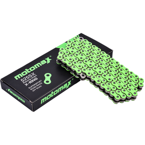 ホンダCBR600CBR900XL1000用高張力オートバイグリーンチェーン525SX - Product Image 2