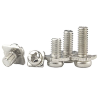 Vis métriques en acier au carbone personnalisées M8 M9 M12 M6, filetage métrique, revêtement en zinc, fixations industrielles