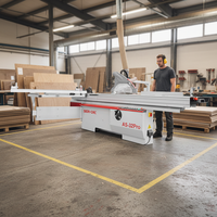 Sierra de Mesa Deslizante AS-32PRO China de 3000mm para Corte de Paneles de MDF y Madera para Fábricas de Muebles