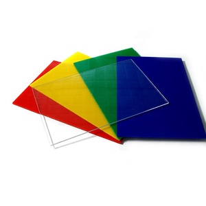 Feuille acrylique colorée par modèle personnalisé imprimé UV avec le revêtement résistant aux rayures pour la signalisation d'événement - Product Image 1