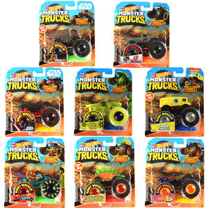 Set di Mini <span class=keywords><strong>Auto</strong></span> Giocattolo Monster Truck in Scala 1:64, Plastica e Lega Pressofusa con Ruote Grandi - Product Image 2