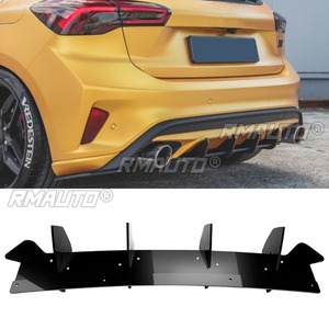 Para Ford Focus ST MK4 2018-2021, alerón trasero, difusor de parachoques trasero, protector de labio, divisor, accesorios para coche - Product Image 2