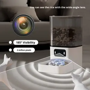 6L Smart 2.4G et 5G chargeur vidéo grand Angle Pet Feeding Essentials réduit l'anxiété alimentaire adapté au compagnon vocal - Product Image 3