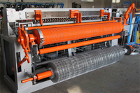 Machine automatique de soudage et de roulage de treillis métallique en acier galvanisé pour la construction