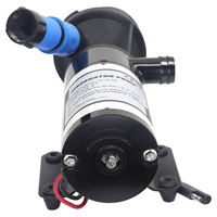 Pompe à eaux usées MAMBAFLO 12V pour camping-car, avec broyeur à 4 lames anti-colmatage, 12 GPM, robuste, pour bateau, camping-car, remorque, toilettes