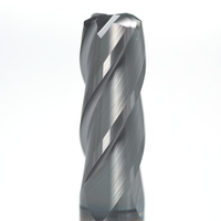 Fraise en carbure série Z HRC70 rayon d'angle à 4 cannelures pour fraise de haute précision en acier inoxydable en acier dur