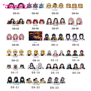 Linda Pegatina de Anime con la Chica Kochou <span class=keywords><strong>Shinobu</strong></span>, Pegatina Lenticular 3D con Movimiento, Calcomanías Impermeables para Autos - Product Image 3