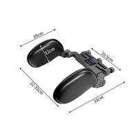 Coussin de Tête de Siège Auto Luxe pour Civic - Réglable à 360 Degrés, Confort Doux pour Bébé et Adulte