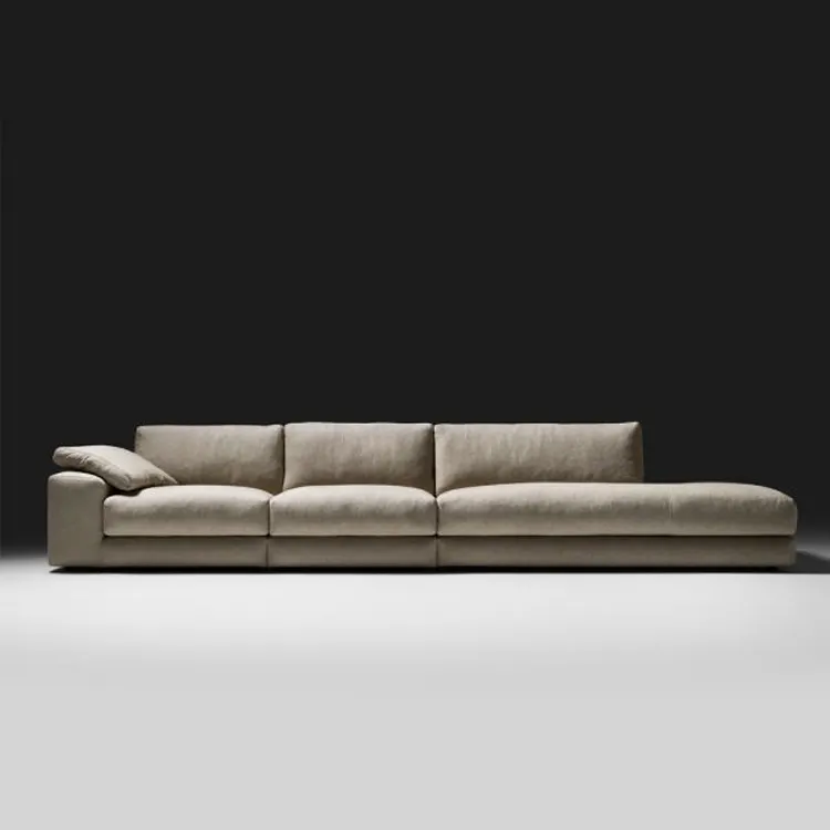 Nieuwste Home Italië Stijl Moderne Stof Sofa Sets Woonkamer Meubels Set L Vorm Sofa