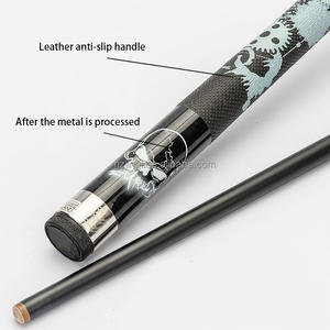 Queue de billard de haute qualité Tacos De Billar Center Joint, en fibre de carbone et bois, avec support, 20 oz, pour billard américain et snooker, embout 13 mm - Product Image 5