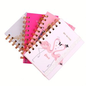 Cuaderno de Notas A5 al por Mayor, Artículos de Papelería Escolares, Agenda, Diario, Cuaderno de Espiral con Tapa Dura y Banda Elástica - Product Image 2
