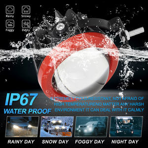 Projecteur antibrouillard à lentille laser 3 pouces blanc jaune focos led faros projecteur longue portée pour jeep cherokee <span class=keywords><strong>Moto</strong></span> phares antibrouillard - Product Image 6