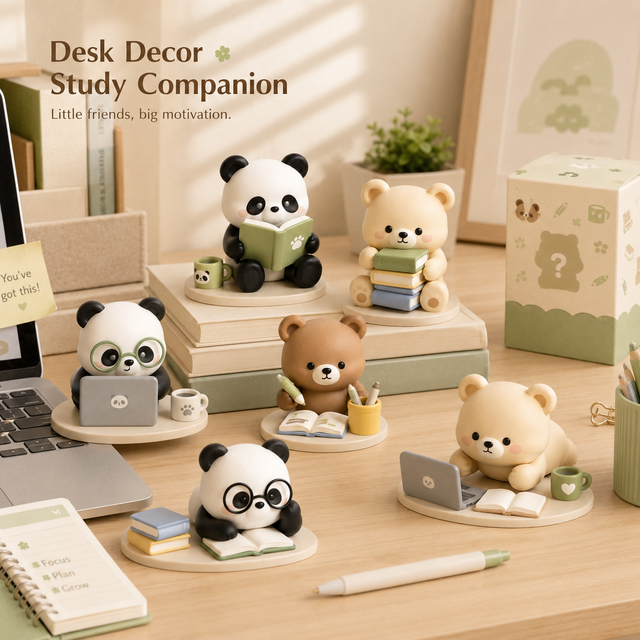 Customized Cartoon Animal Character Models Corporate Promotional Anniversary Gifts Bookshop Merchandise Custom PVC Doll