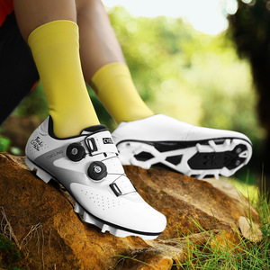Cycling Shoes Men Women Mountain Bike Clipless EVA Rubber Sole Synthetic Mesh Lining T38 - Product Image 2