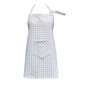 Delantales de cocina de algodón 100%, lienzo de lino liso ajustable para jardín, logotipo impreso personalizado, reutilizable sostenible - Product Image 2