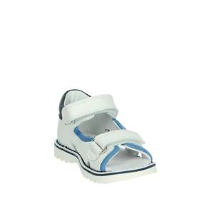 Balducci Children's Sandal White <b>Light</b> Blue Velcro Closure <b>Star</b> Design - Product Image 5