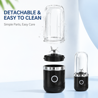 Fabriekslevering 3.7V USB oplaadbare mini-formaat draagbare krachtige blender ijsblender draagbare milkshakemachine