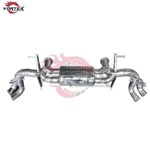 Sistema de Escape Vortex de Alto Rendimiento en Acero Inoxidable para AUDI R8 V10 5.2L 2018-2023, Sistema de Escape Valvetronic Catback - Product Image 1