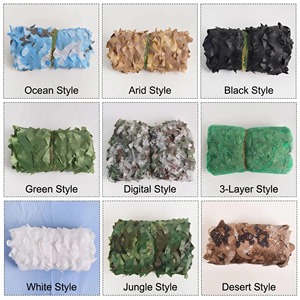 <span class=keywords><strong>Filet</strong></span> de <span class=keywords><strong>camouflage</strong></span> durable en PET/PE pour la chasse, dissimulation en forêt, désert, marine, entraînement, protection solaire, décoration de véhicule, utilisation extérieure - Product Image 3