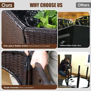 Tanque de Peces Grande para Exteriores con Ventana de Vidrio, Caja de Agua para Acuario, Estanque, Hogar, Piscina Completa - Product Image 4