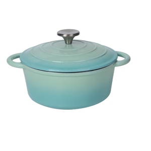 <span class=keywords><strong>Cocotte</strong></span> <span class=keywords><strong>en</strong></span> <span class=keywords><strong>fonte</strong></span> émaillée, épaisse, compatible lave-vaisselle et four, idéale pour le pain, les ragoûts et les soupes - Product Image 1