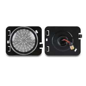 Luce LED di Segnalazione Laterale per Paraurti Anteriore Jeep Wrangler JK 2007-2015, Indicatore di Avvertimento Senza Errori, Accessorio Auto - Product Image 4