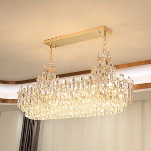 Fábrica China <span class=keywords><strong>Chelier</strong></span> moderno para techos altos Luz de techo Sala de estar Candelabros y luces colgantes a buen precio - Product Image 2