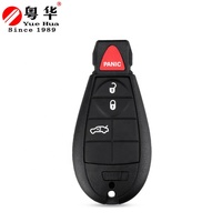 Clé transpondeur BTN, clé vierge, télécommande de voiture sans clé, coque de clé pour Dodge Chrysler Challenger Charger 300