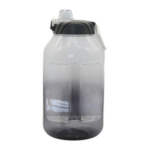 Bouteille de sport gourdes 2000ml 2L bouteille d'eau potable <span class=keywords><strong>en</strong></span> plastique personnalisée sans Bpa sport pour salle de sport avec paille - Product Image 2