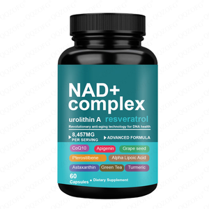 Integratore in Capsule di Nicotinamide Riboside NAD+ alle Erbe Personalizzabile all'Ingrosso per Energia e Concentrazione con Resveratrolo e <span class=keywords><strong>Quercetina</strong></span> - 60 Capsule per Adulti - Product Image 4