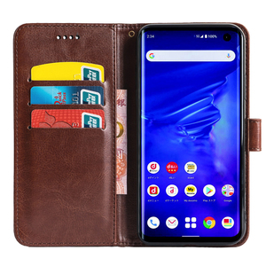 เคสโทรศัพท์มือถือแบบฝาพับหนัง PU สำหรับ Arrows 5G F-51A กระเป๋าสตางค์ F-41A <span class=keywords><strong>Be4</strong></span>ที่ใส่บัตรฝาพับหนังสือโทรศัพท์ - Product Image 2