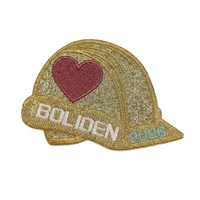 Patchs brodés personnalisés en tissu tissé thermocollants faits à la main, écologiques, avec lettres et couleurs personnalisables pour vêtements et chapeaux