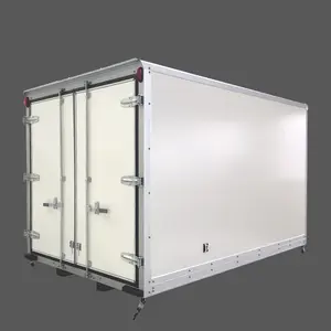 New Dry Freight Van Body Box Truck Body CKD Made Of Light Weight Composite Sandwich Panels