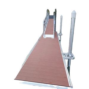 Dock flottant en aluminium marin d'océan offshore de flotteur marin d'eau profonde - Product Image 1