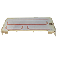Dissipateur thermique de LED en aluminium à refroidissement par eau de précision personnalisé plaque froide pour application de processeur