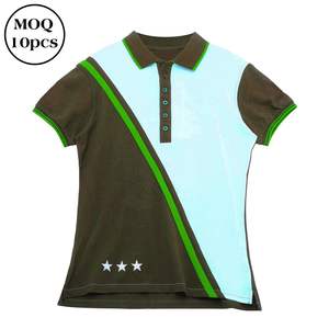 Camisetas de Golf para Hombre IGift, de Alta Calidad, Antiarrugas, Ecológicas, de Algodón, Corte Ajustado, Lisas, con Logotipo Personalizado, Uniformes Casuales - Product Image 2