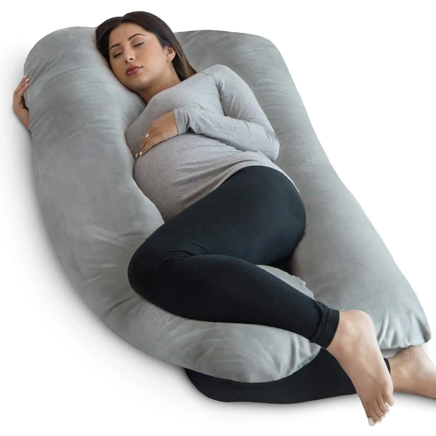Adjustable Full Body Belly Support Maternity Pregnancy Pillow For Sale For Baby U Body Pillow For Pregnant Women