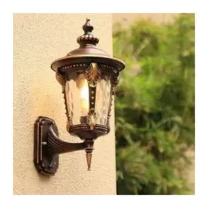 Waterproof wall light fixture Hot-Selling Ultra Solar Sensor White Emitting Color Lighting Outdoor garden Wall Lights Led