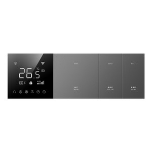 Zhikongdashi ZK-D9IR-MESH cuộc sống thông minh thông minh kiểm soát nhiệt độ tường chuyển đổi 10A 250V AC/wifi Kích hoạt chống cháy ABS + PC - Product Image 1
