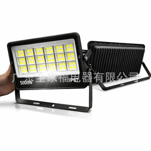 ไฟสปอร์ตไลท์ LED 5000W IP67 ชิป COB สำหรับภายนอกอาคาร ลำแสงกว้าง ตัวเรือนอะลูมิเนียม ความสว่างสูง ติดตั้งบนพื้นผิว - Product Image 4