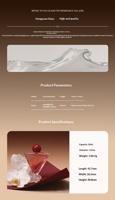 Botol Semprot Parfum Kaca Segitiga dengan Logo Kustom Pabrik dan Botol Isi Ulang Parfum