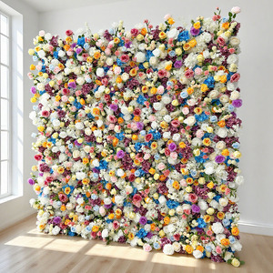 Bán buôn bán chạy nhất Chất lượng cao hoa nhân tạo tường cho trang trí tiệc cưới - Product Image 2