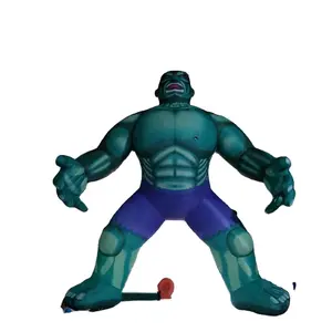 Hulk, molde de gas publicitario hecho a medida, diseño OEM Bienvenido a pedir
