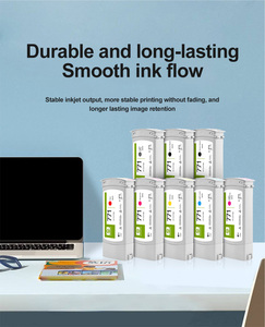 Cartouche d'encre compatible 775 ml avec puce, encre pigmentée pour imprimante HP Designjet Z6200 Z6600 Z6800, cartouche remanufacturée - Product Image 6