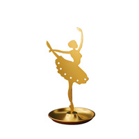 2025 petit spécial danse fille mannequin boucle d'oreille bijoux voyage titulaire anneau porte-bijoux support pour bijoux boutique décoration