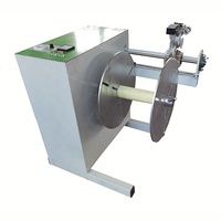 Machine de rembobinage de bobine de corde à vitesse réglable 0-150 m/min