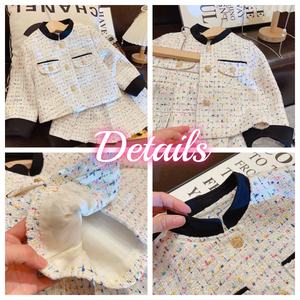 Conjunto Casual <span class=keywords><strong>de</strong></span> Lujo <span class=keywords><strong>de</strong></span> Dos Piezas para Niña Primavera Nuevo Abrigo Tejido y Falda Moda Dulce para Bebés y Niños <span class=keywords><strong>Ropa</strong></span> <span class=keywords><strong>de</strong></span> Marca <span class=keywords><strong>Infantil</strong></span> - Product Image 2